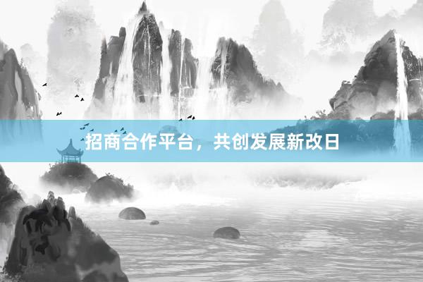 招商合作平台，共创发展新改日